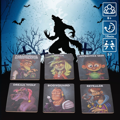 One Night Ultimate Werewolf Daybreak Juegos De Cartas 10 Min
