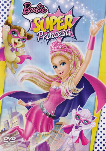 Barbie Super Princesa Princess Power Pelicula Dvd