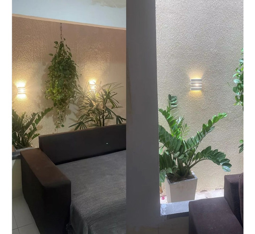 Luminária Arandela Parede 2 Fecho + Lâmpada Led G9 5w 110 V