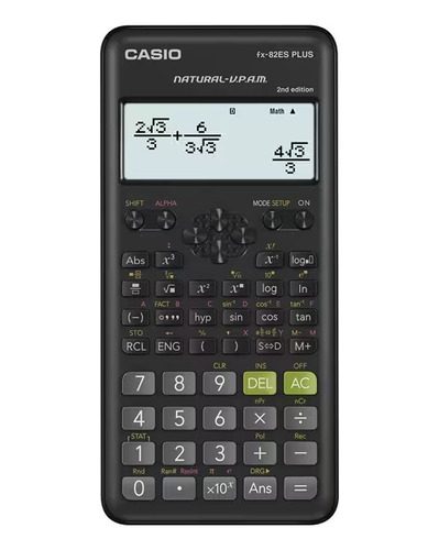 Calculadora Casio Fx-82es Plus Científica Segunda Edición