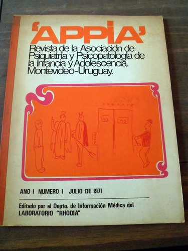 Revista Appia Psiquiatria Psicologia Numero 1 Año 1971