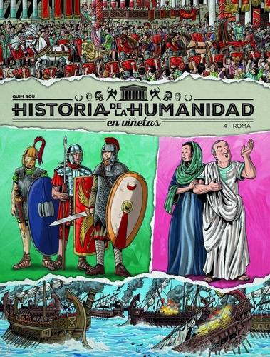 Historia Humanidad Viãâetas 4 Roma, De Aa.vv.. Editorial Plan B Publicaciones, S.l., Tapa Dura En Español