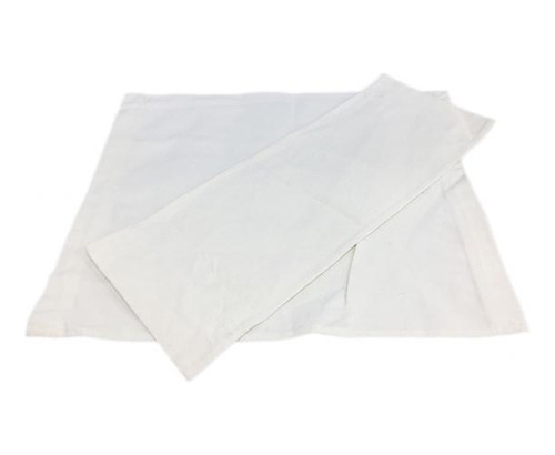 3 Tela De Lona Con Respaldo Para Silla Plegable Blanco