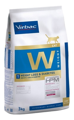 Virbac Cat 1 Weight Loss & Diabetes 1.5kg Razas Mascotas