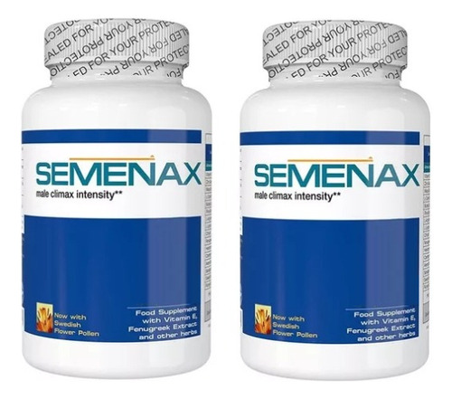 Semenax Aumenta El Volumen Del Semen Y Lapotencia 2pack Sabor Sin Sabor