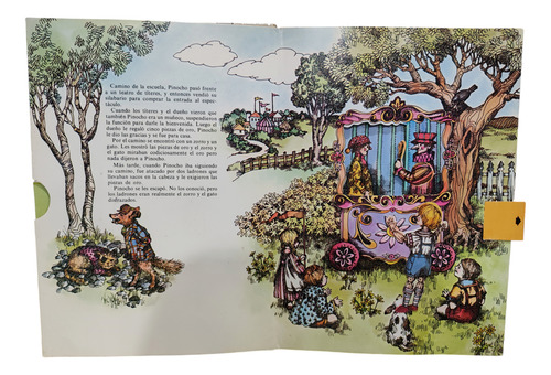 Pinocho Un Libro Mágico Vintage Editorial Norma - Raro (Usado)