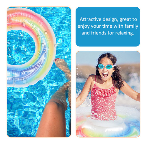 Anillo De Natación De Verano Anillo De Natación Inflable Con