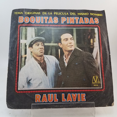 Raul Lavie - Boquitas Pintadas - Vinilo Simple - Mb