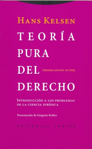 Teoría Pura Del Derecho