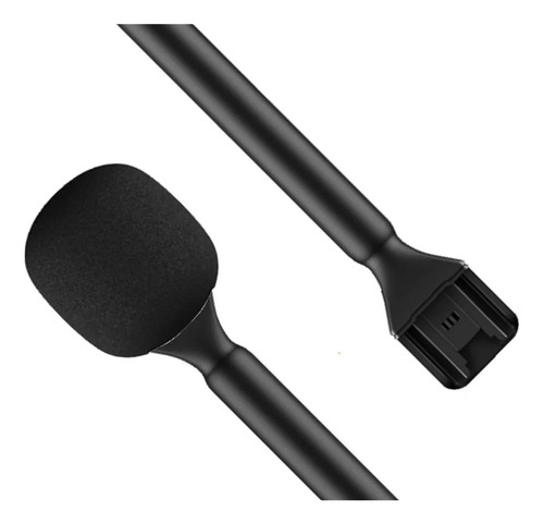 Microfone De Lapela Com Bastão De Mão Para Entrevistas