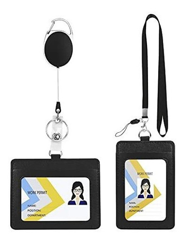 Porta Carnet, Credencial Colorlife Badge Holders Paquete De 