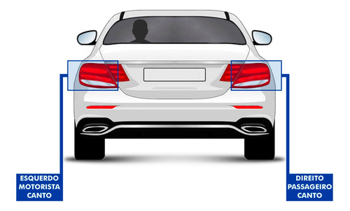 Lanterna Tiguan 19 2020 2021 Canto Com Led