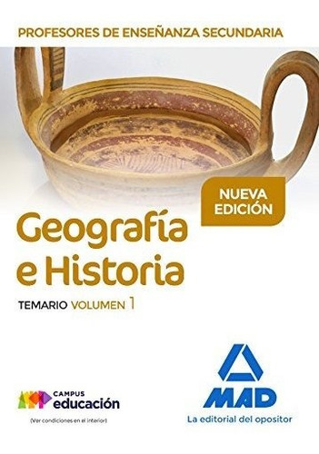 Profesores De Enseñanza Secundaria Geografía E Historia Tema