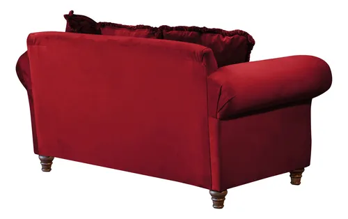 Sofa Rimini 2 Cuerpos Tela Velvet - Latam Home
