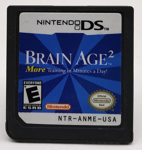 Brain Age 2 More Training In Minutes A Day! Ds * R G Gallery