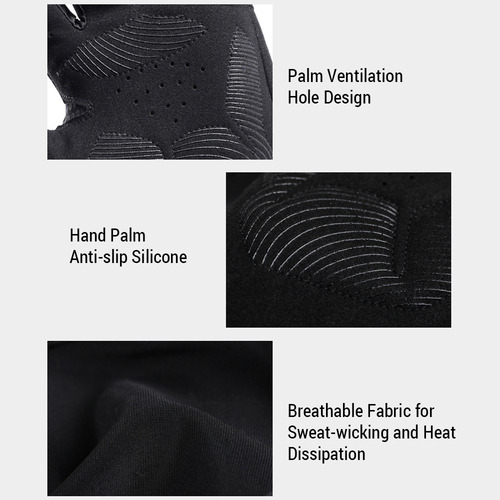 Guantes De Gimnasio Para Hacer Ejercicio, Transpirables Y Si