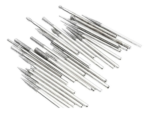 Imagen 5 de 5 de Kit De Fresas Diamantadas Para Moto Tool