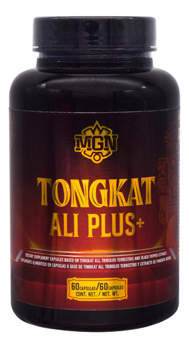 Tongkat Ali Plus 60 Cápsulas Mgn Sabor Sin Sabor
