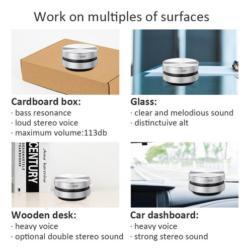 .. Bocina De Conducción Ósea Con Vibración Bluetooth Audio E