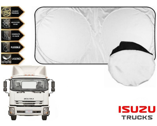 Protector Cubresol Con Ventosas Isuzu Forward 1400 2020