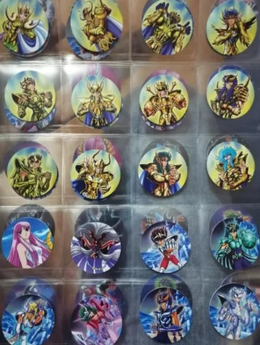 Colección Tazos Caballeros Del Zodiaco Dvk 1 