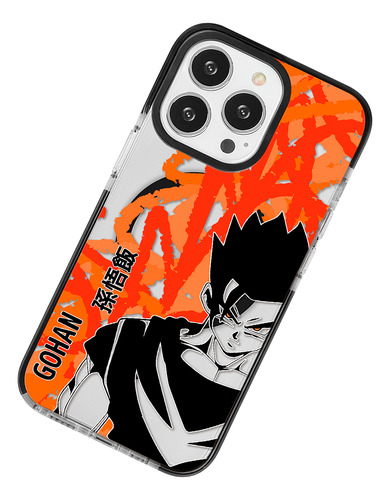 Funda Para iPhone Magsafe Dragon Ball Z Gohan Antigolpes