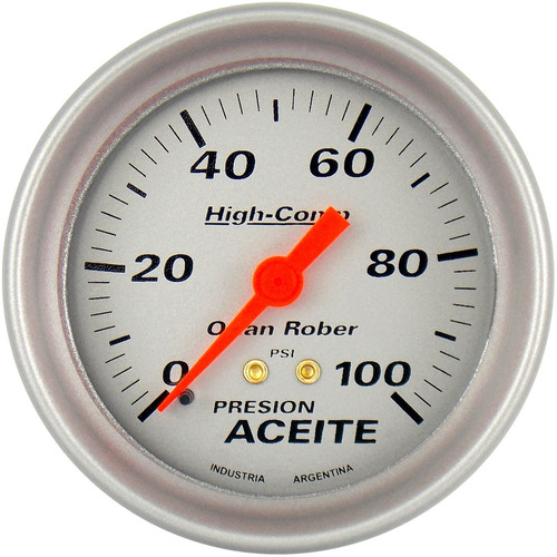 Presion De Aceite Orlan Rober High Comp 66mm 100lbs