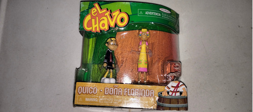 Quico Y Doña Florinda 7 Cm (del Chavo Del 8) Nuevos Cerrados