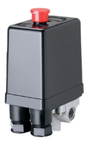 Automático Compresor Presostato Botón Rojo 1 Vía 100 Psi