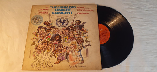 The Music Unicef Concert Vario Olivia New Rod Stewart Vinilo