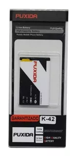 Bateria P/ Nokia Lumia 900 Puxida K-42 Bl-5j 1250 Mah