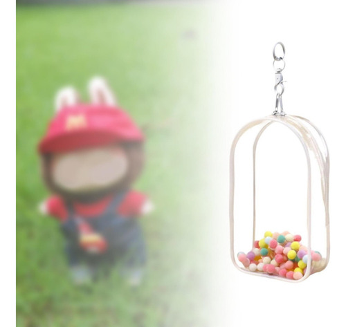 ( Bolsa De Figura Transparente Con Vitrina De Llavero Para