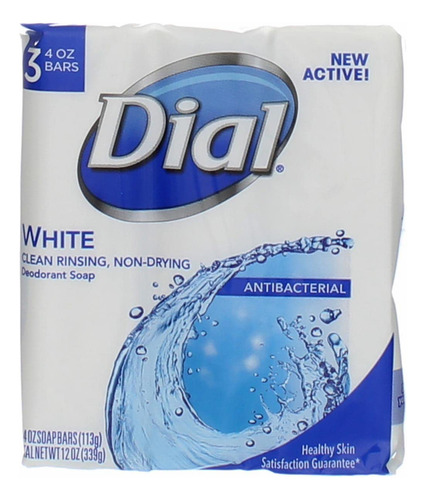 Jabón En Barra Desodorante Antibacteriano Dial, Barras De 4