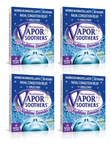 Vapor Soothers Clips Dilatadores Nasales, Alivio Instantaneo