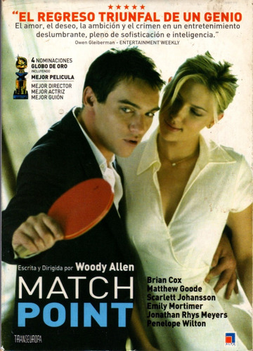 Match Point ( Woody Allen Scarlett Johansson ) Dvd Original