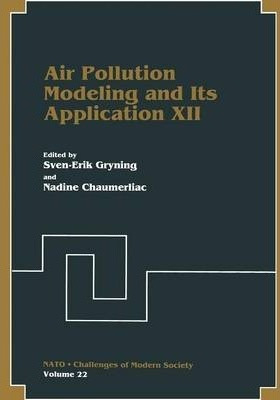 Libro Air Pollution Modeling And Its Application Xii - Sv...