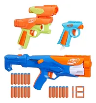 Comprar Nerf Paquete N1 3 Lanzadores Y 18 Dardos