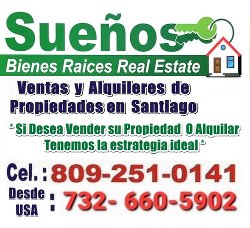 Imagen 30 de 30 de Sueños Bienes Raíces Real Estate Cod:2250 Vende Preciosa Casa Con Piscina En Urb: Don José María, Gurabo, Santiago, Rep. Dom.