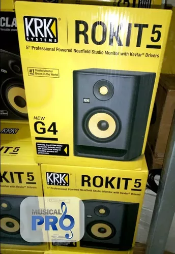 Monitores KRK Rokit RP5 G4 (Par)