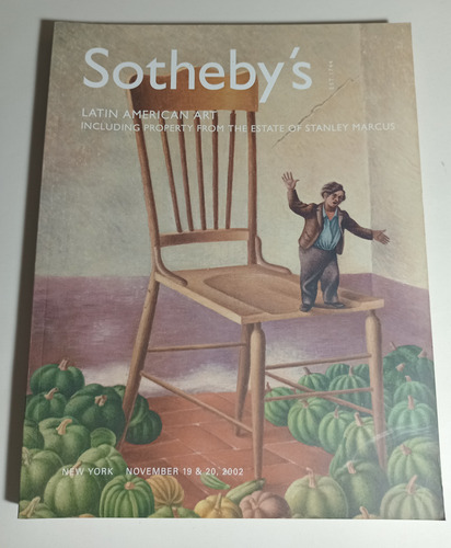 Catalogo Sothebys, New York. Arte Latinoamericano, 2002