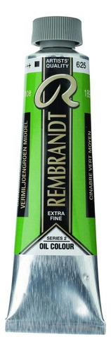 Tinta Oleo Rembrandt Talens 15ml Série 2 Escolha A Cor Cor Do Óleo 625 Cinnabar Green Medium