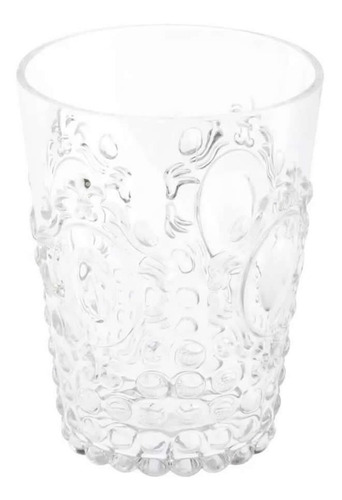 Vaso Acrilico Flor De Lis Deco Retro Cocina Tienda Pepino 