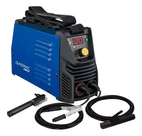 Soldadora Inverter Arco Electrico 120a Gadnic + Mascara Kit