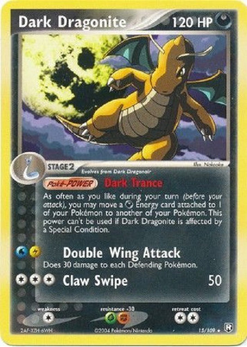 Dark Dragonite 15/109 Raro Pokemon Tcg