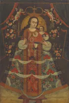 Comprar Lienzo Canvas Arte Sacro Nuestra Señora La Candelaria 90x60