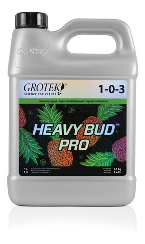 Imagen 3 de 10 de Grotek Combo Floracion Bud Fuel + Blossom + Heavy Bud 500 Ml
