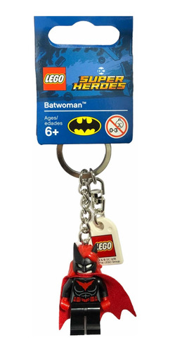 Llavero Lego Dc Super Héroes Batman Batichica Batwoman Nuevo