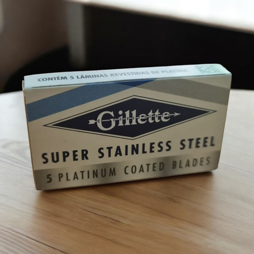 Repuestos Hojas De Afeitar Gillette Platinum 20 Cajas X 5