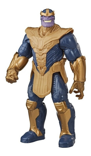 Imagem 1 de 3 de Boneco Marvel - Thanos 30cm Deluxe Blast Gear Hasbro - E7381