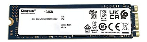 Ssd Kingston 128gb M.2 Sata Para Dell, Hp Y Lenovo, Compatib